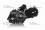 Двигатель ATV-квадроцикл KYMCO JH125 d-54 мм полуавтомат F6