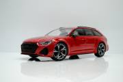 1/18 модель Audi RS6 Avant 2020 Red Metallic MINICHAMPS