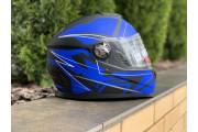 Шлем-интеграл BLD/F2 M65 black matt/blue 