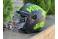Шлем- полулицевой с очками F2 mod: 707 BLACK-GREEN