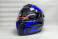 Шлем-интеграл F2 M61+очки чёрно-синий