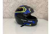 Шлем-интеграл 825 MT / MotoTech Black/Blue