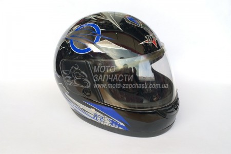 Шлем-интеграл BLD-825 черно-синий