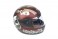 Шлем-интеграл BLD №-829 burgundy skull