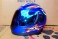 Шлем-интеграл BLD №-825 синий / хамелеон